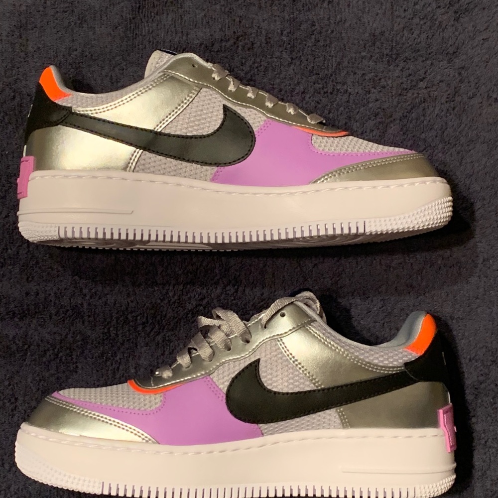 Air Force 1 Shadow “Silver Metallic” - Picture 2 of 5